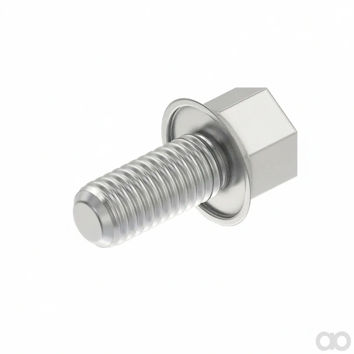 John Deere - N14820 - Hexagonal Head Flanged Self Locking Screw, 6.350 X 12.7 mm (1/4" X 1/2")