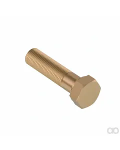 John Deere - R100747 - Hexagonal Head Self-Locking Screw, 3/8" x 1-1/2"