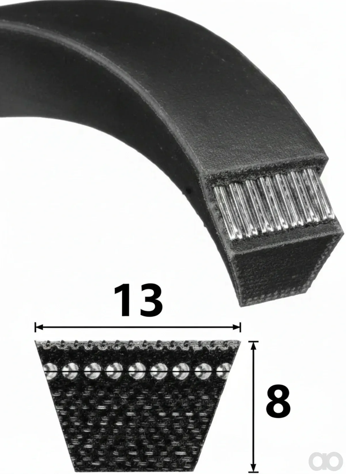 Optibelt - FGP013533 - V-Belt Kevlar 5/8x 67