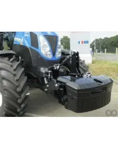 Pateer - 205PRI92 - Front Weight Cast Iron 1800 Kg Fendt Gray