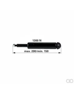 Prillinger - 00115634 - Gas Spring Length 220 mm 130