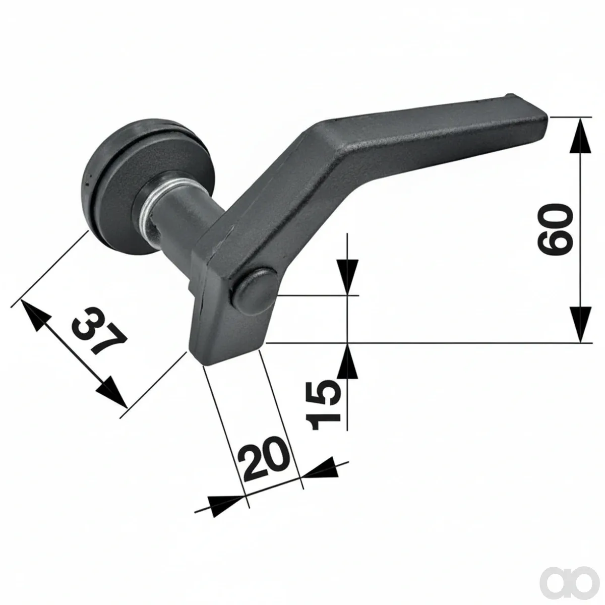 Prillinger - 00117036 - Window Latch Right Complete