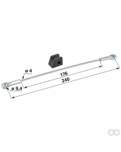 Prillinger - 00117616 - Door Hold Rope For Mauser