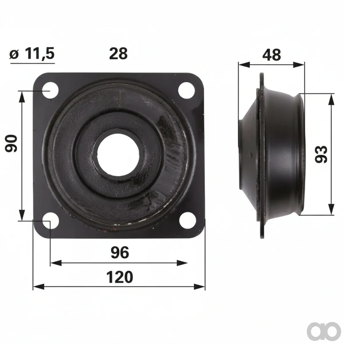 Prillinger - 00118977 - Cabin Mounting Instead of Deutz