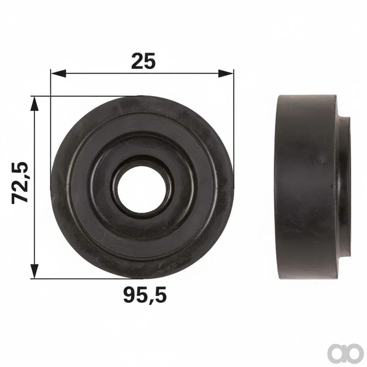 Prillinger - 00118984 - Cabin Mounting Instead of John Deere