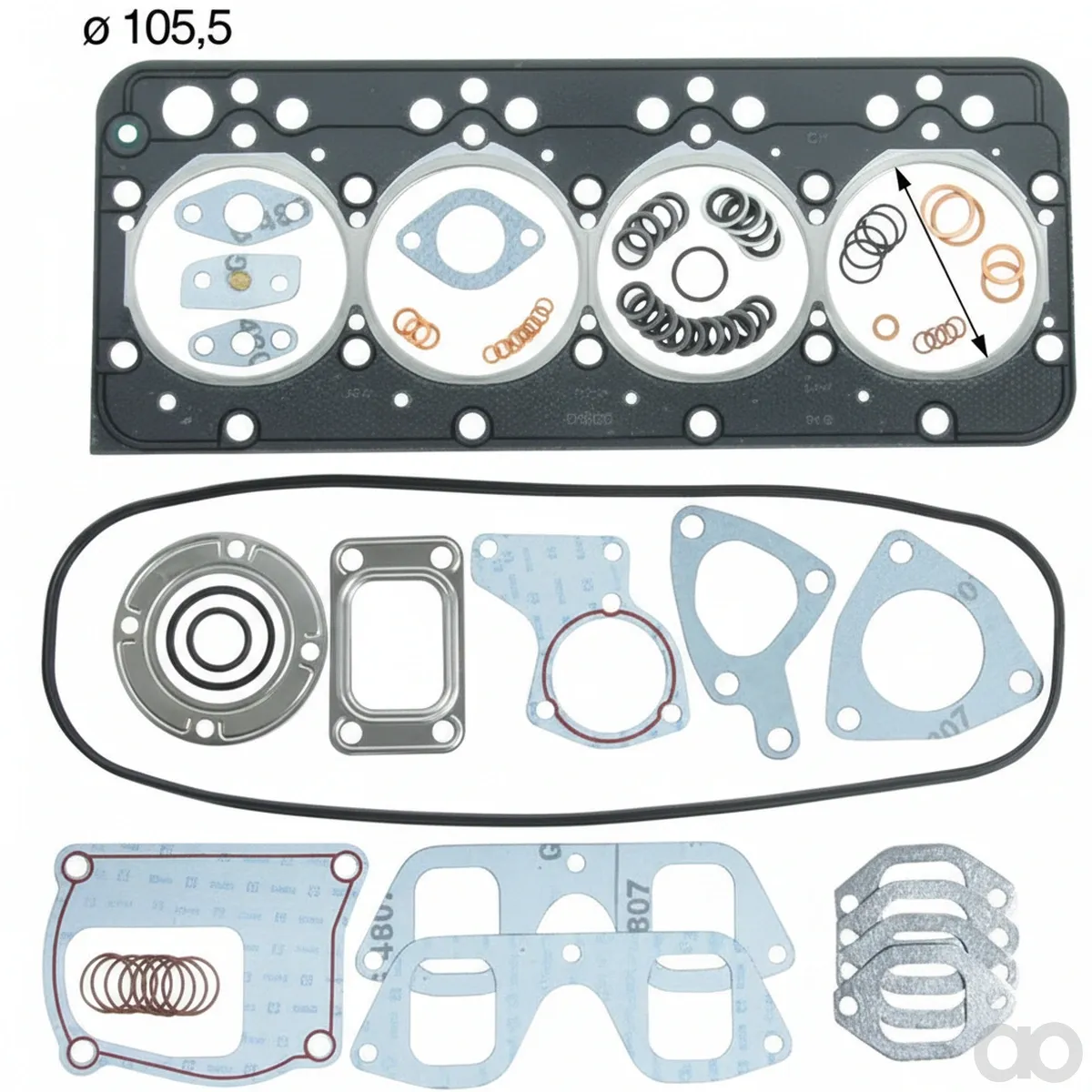 Prillinger - 00120312 - Cylinder Head Gasket Set For New H