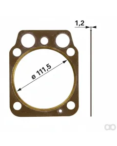 Prillinger - 00120788 - Cylinder Head Gasket Thickness 1