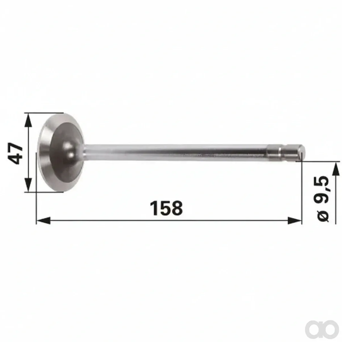 Prillinger - 00121235 - Exhaust Valve Replacement For Joh