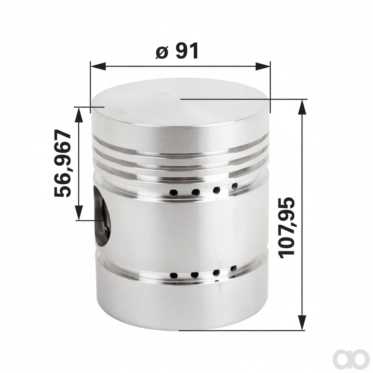 Prillinger - 00121716 - Piston Without Piston Rings Replacement