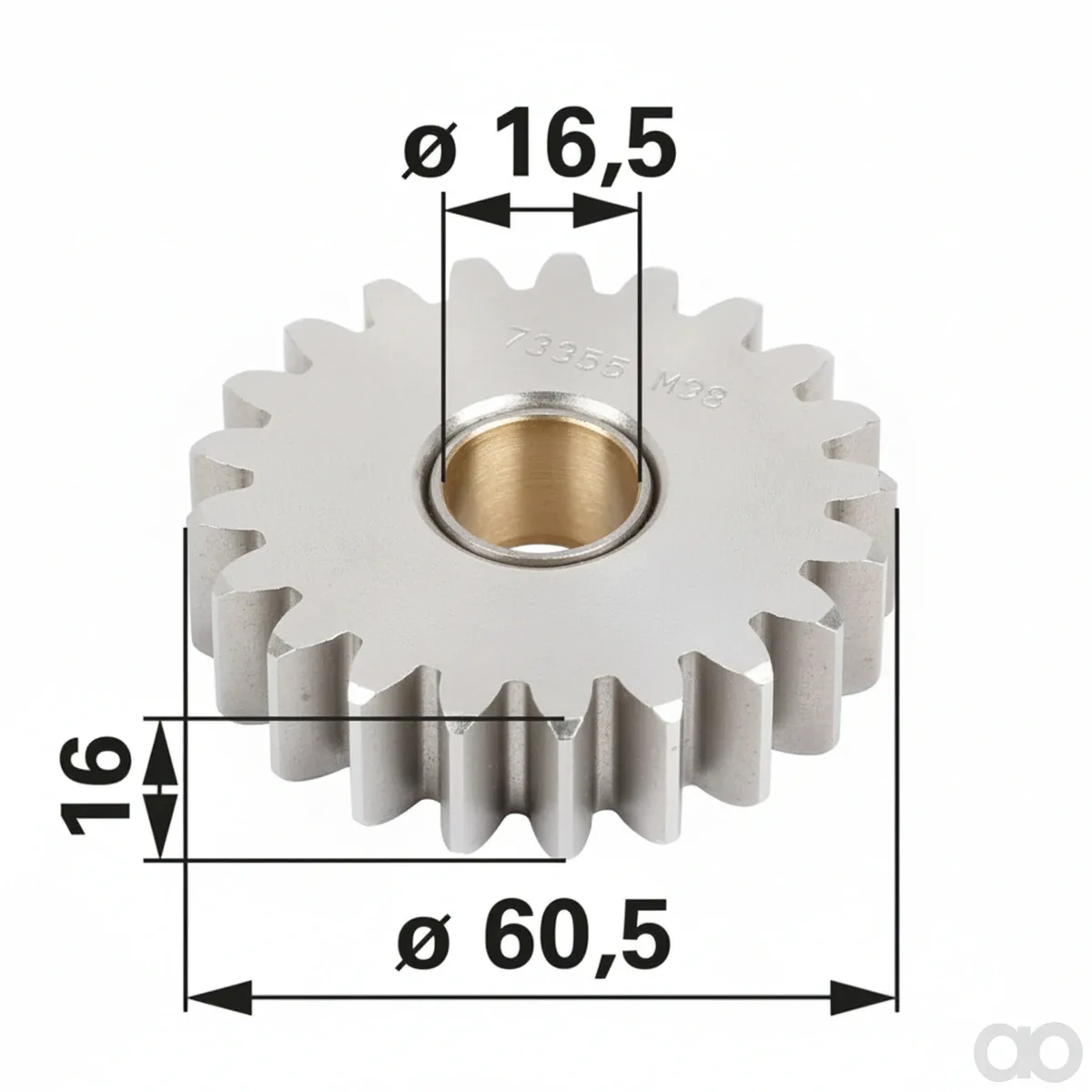 Prillinger - 00121721 - Oil Pump Gear, Replacement