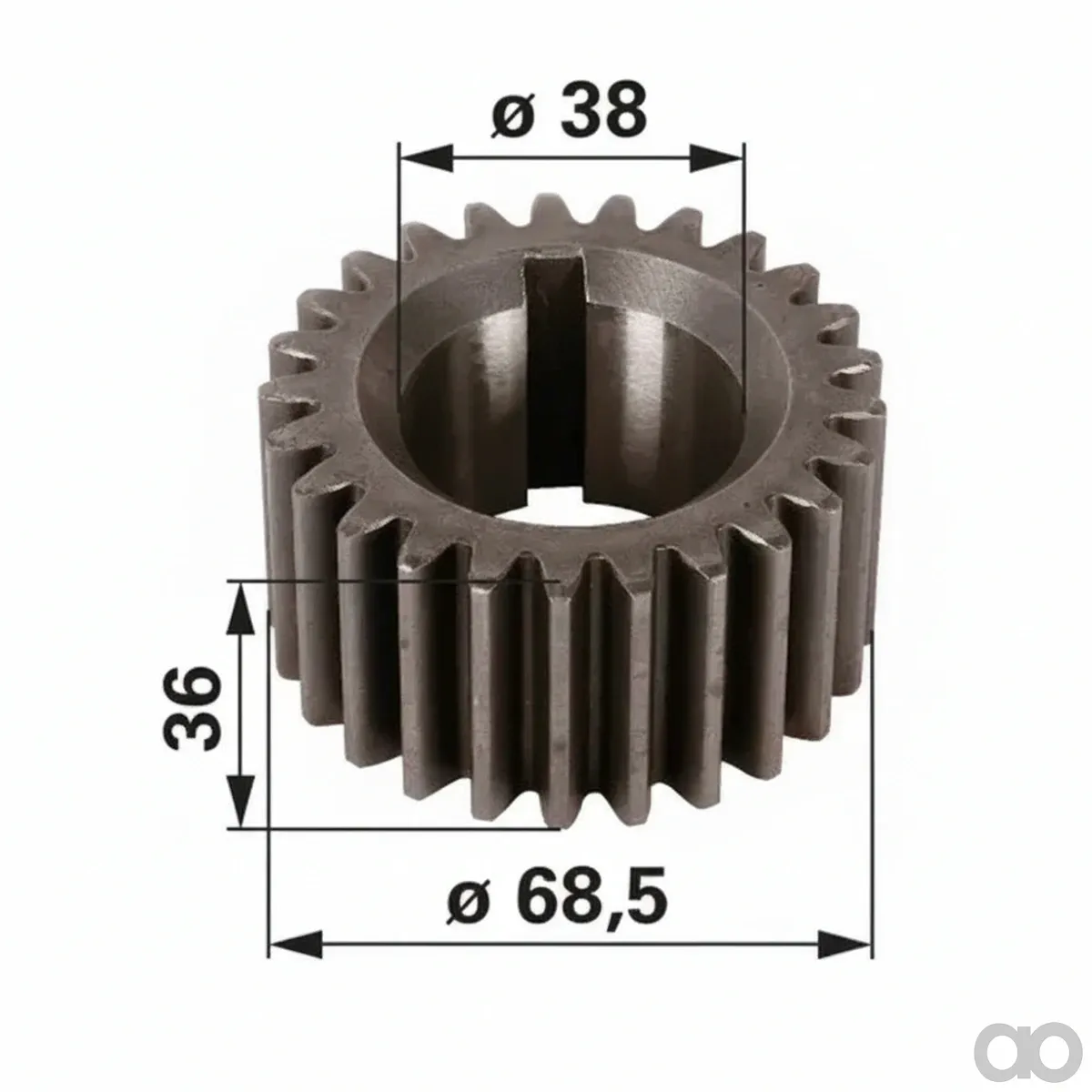 Prillinger - 00121722 - Crankshaft Gear, Replacement