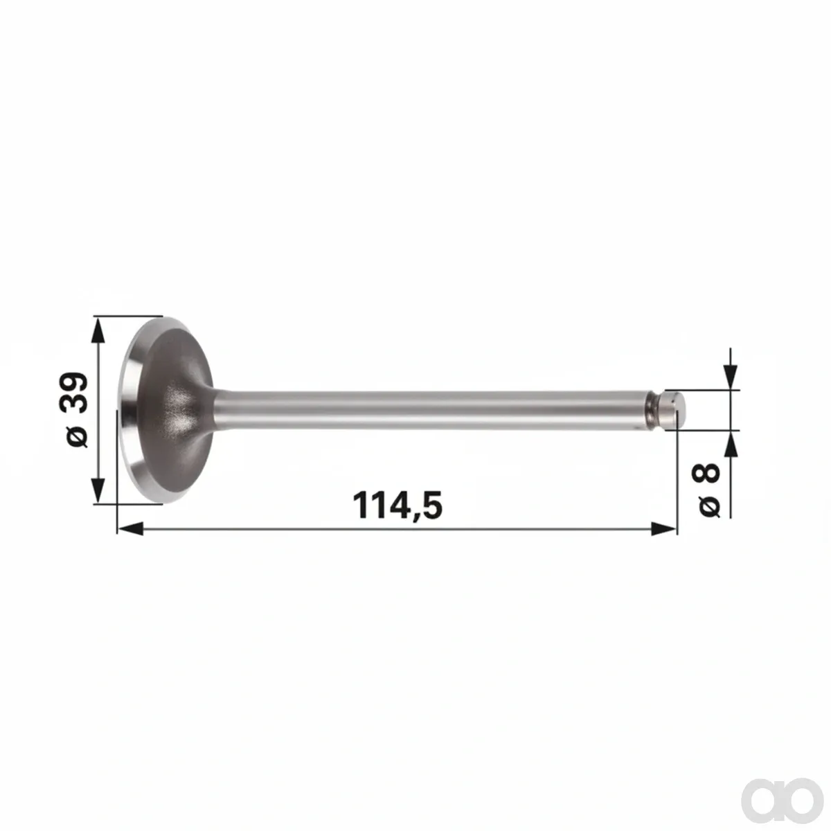 Prillinger - 00121731 - Intake Valve 45 Degrees, Replacement