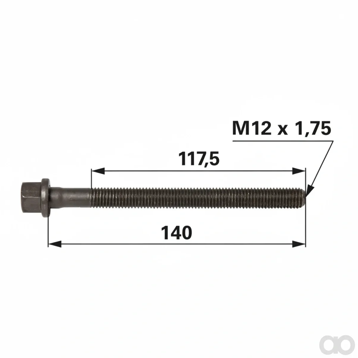Prillinger - 00122011 - Cylinder Head Bolt for Sisu-M