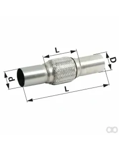 Prillinger - 00125001 - Flex Pipe with Connection Pipe IDM