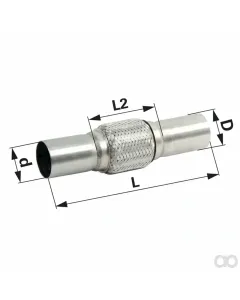 Prillinger - 00125003 - Flex Pipe with Connection Pipe IDM