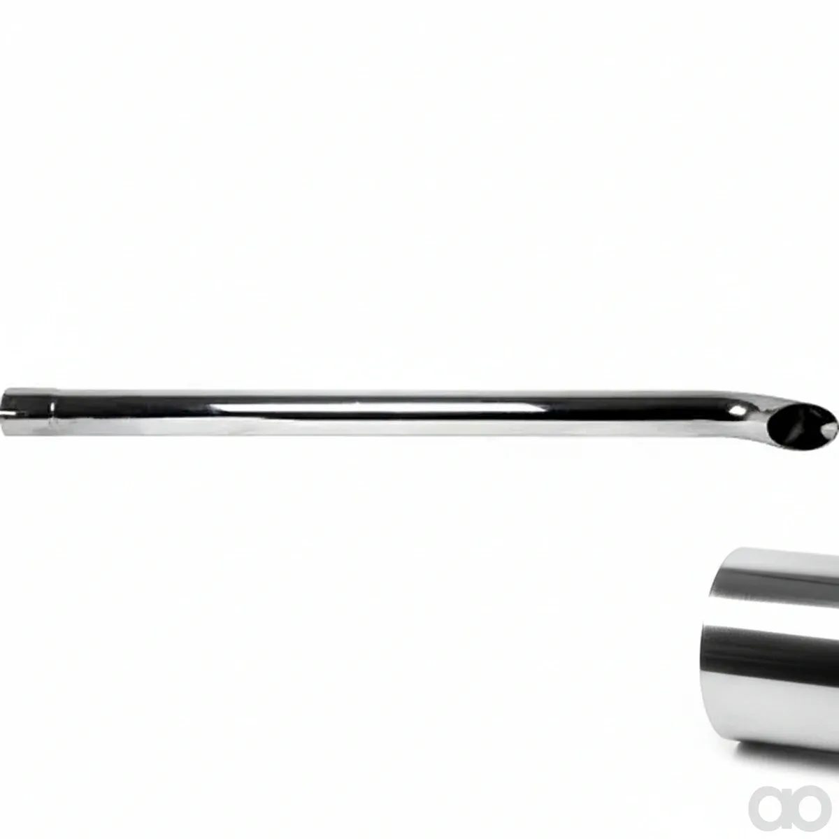 Prillinger - 00125087 - Chrome Tailpipe ID 70 mm, Length