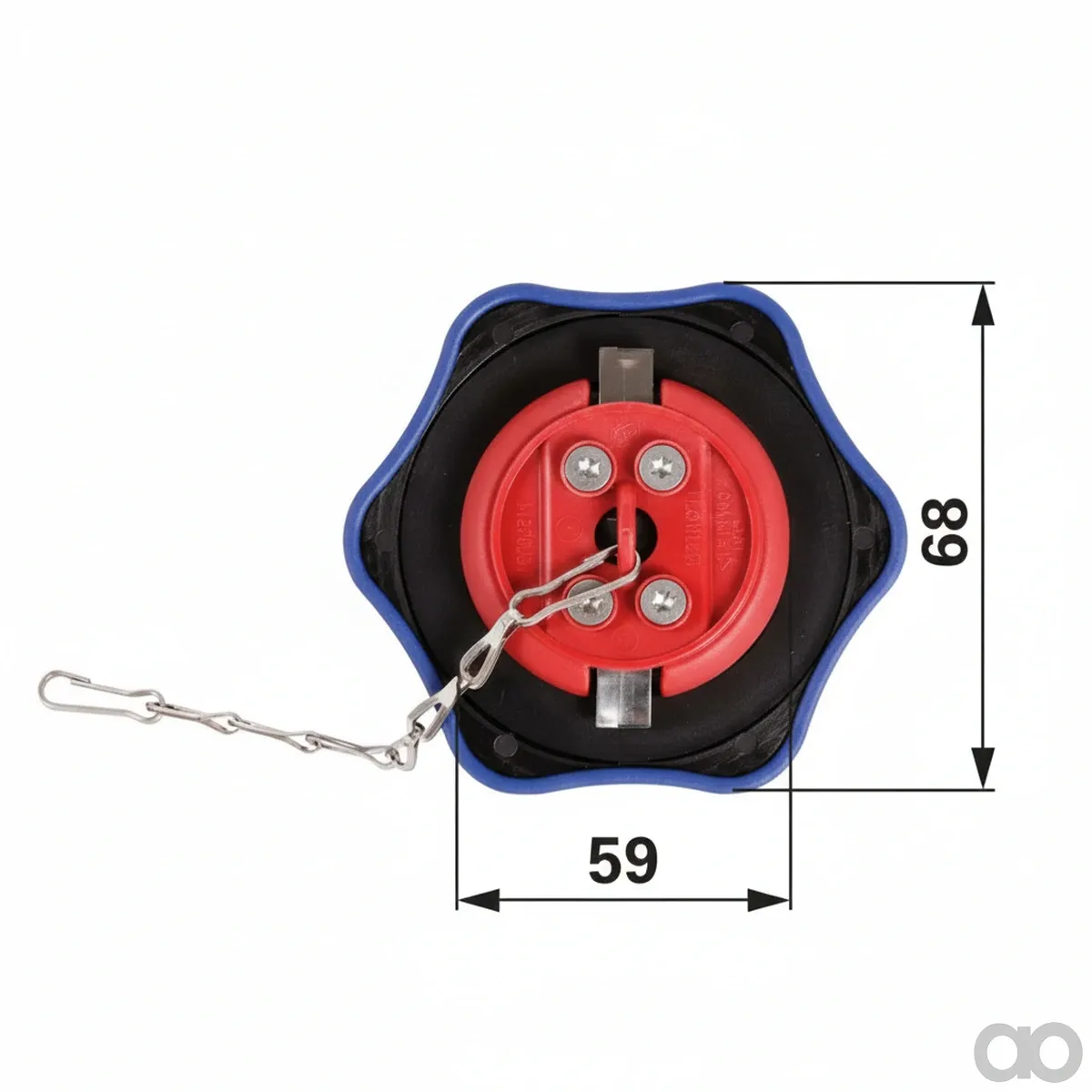 Prillinger - 00127194 - Tank Cap AdBlue, Instead of