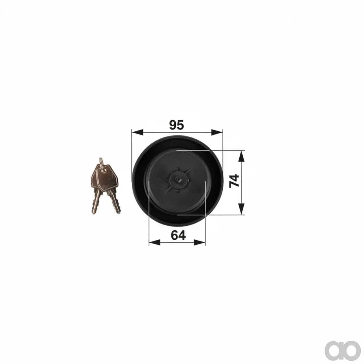 Prillinger - 00127273 - Lockable Tank Cap
