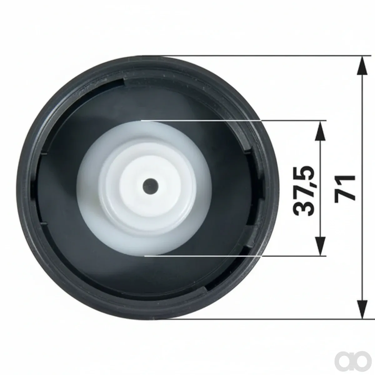 Prillinger - 00127371 - Tank Cap with Ventilation For