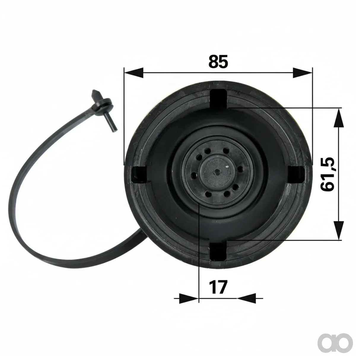Prillinger - 00127873 - Tank Cap For Deutz Fahr