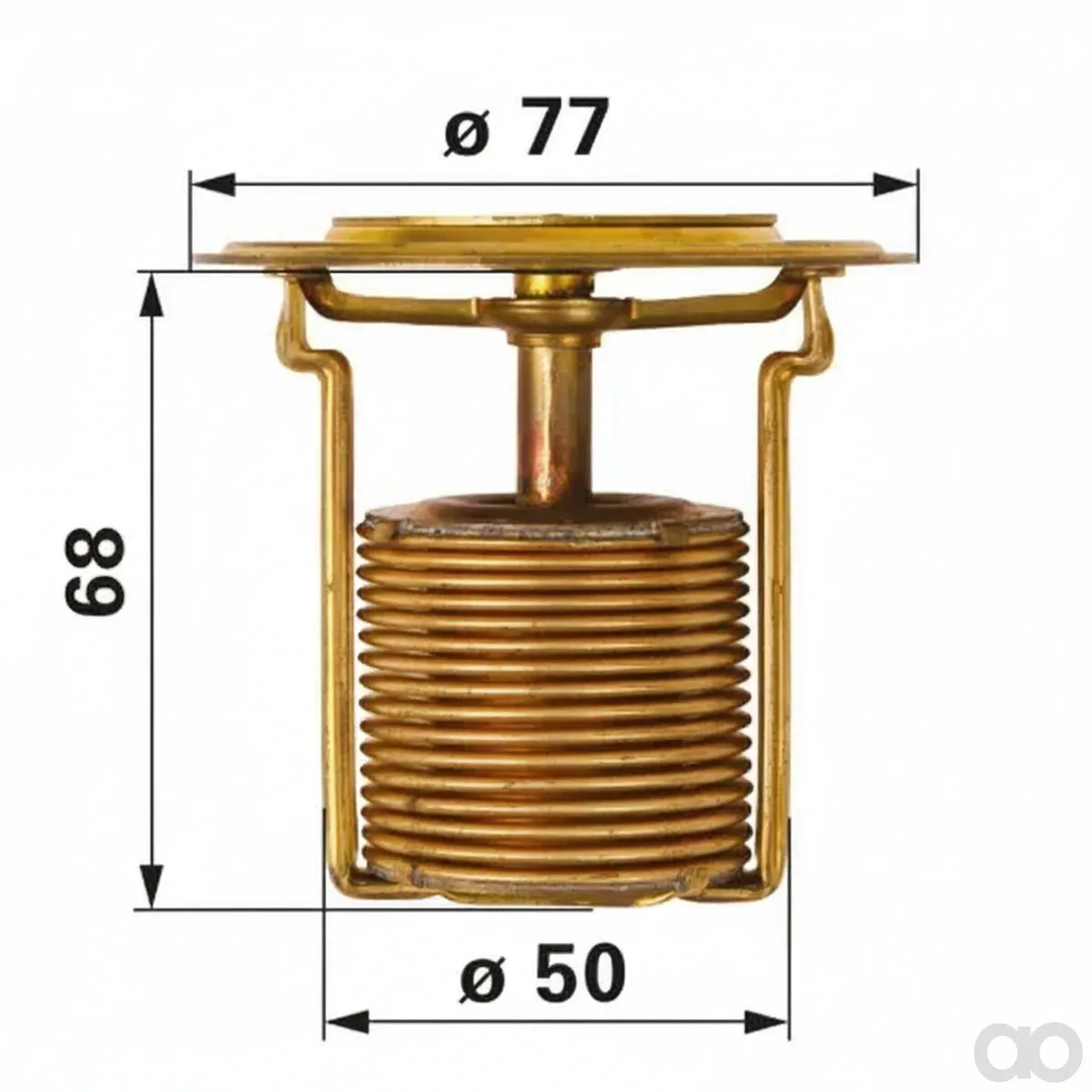 Prillinger - 00128132 - Thermostat With Vent Notch