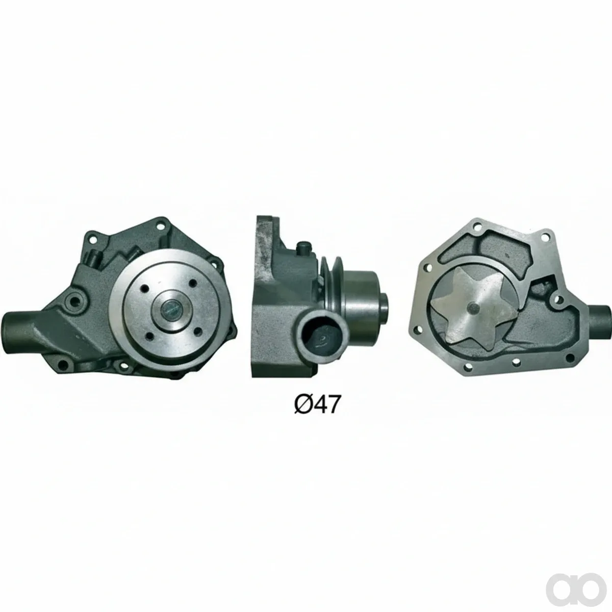 Prillinger - 00128211 - Water Pump with Gasket for John Deere