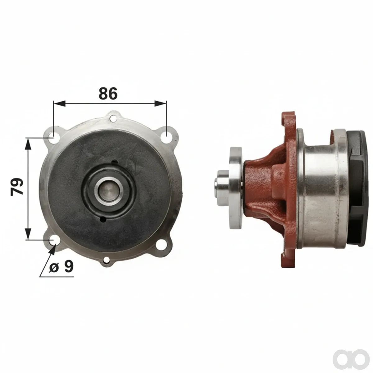 Prillinger - 00128815 - Water Pump To Deutz-Fahr
