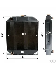 Prillinger - 00129104 - Radiator To Steyr T188