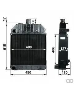 Prillinger - 00129115 - Radiator To 8070