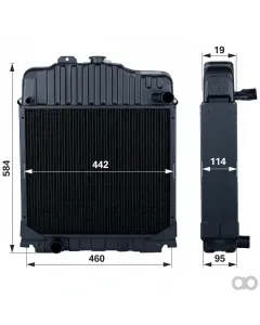 Prillinger - 00129125 - Radiator To Steyr M9000 Series