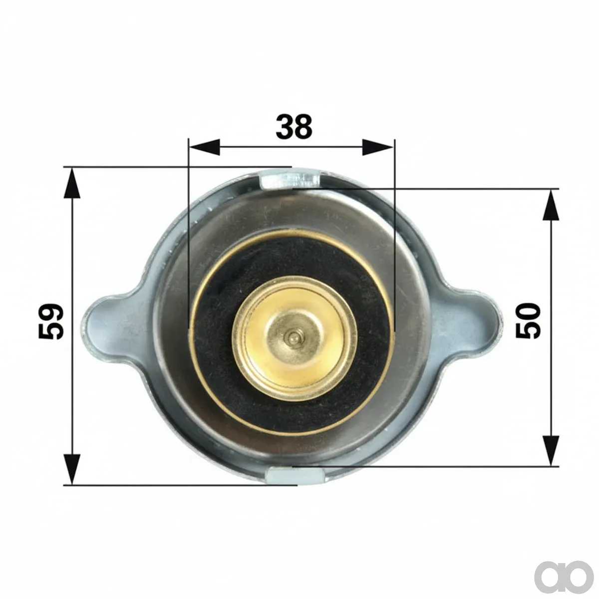 Prillinger - 00129215 - Radiator Cap To John Deere