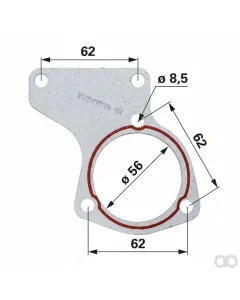 Prillinger - 00129347 - Gasket Instead Of CNH 9945