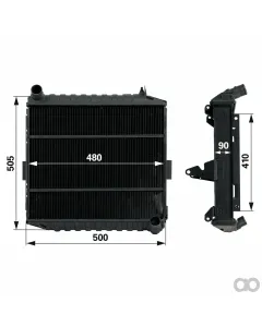 Prillinger - 00129419 - Radiator To Deutz Fahr