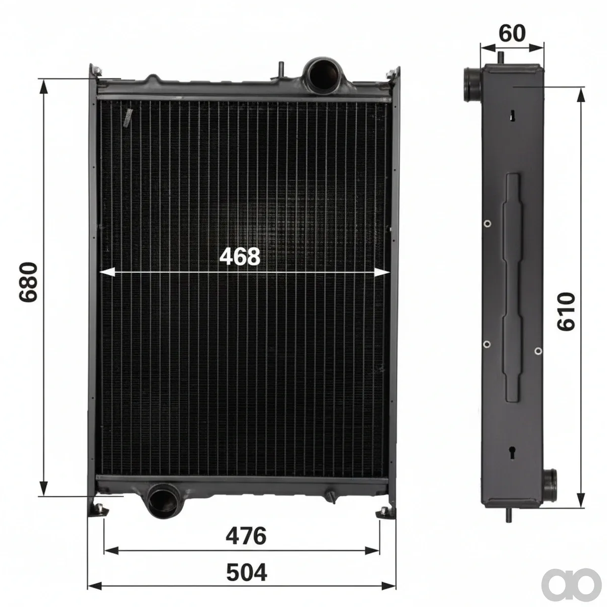 Prillinger - 00129568 - Radiator Replacement for Fendt G31