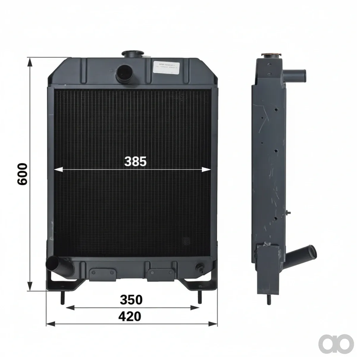 Prillinger - 00129601 - Radiator for Lindner