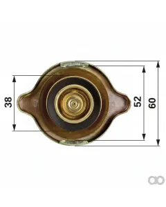 Prillinger - 00129622 - Radiator Cap 1.0 Bar Replacement