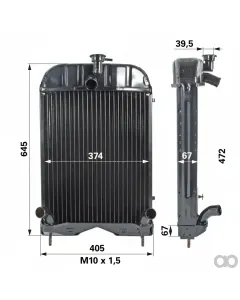 Prillinger - 00129700 - Radiator Replacement for MF 1660499