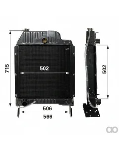 Prillinger - 00129709 - Radiator Replacement for MF 3618628