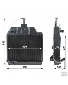 Prillinger - 00129712 - Radiator Replacement for MF 25352M9