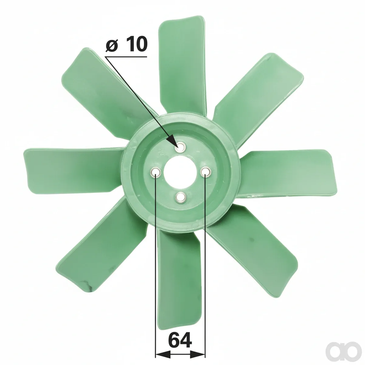 Prillinger - 00129858 - Fan Blade Replacement for John Deere
