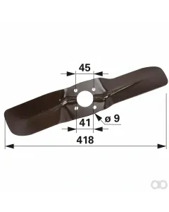 Prillinger - 00129863 - Fan Blade Replacement for MF 1