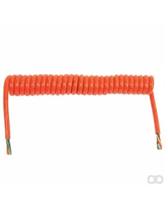 Prillinger - 00131773 - Spiral Cable 7-Pole, Length 2.1