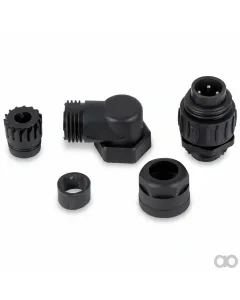 Prillinger - 00133942 - Angled Cable Plug Amp 3