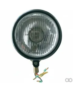 Prillinger - 00134191 - Headlight Metal Oval 130 M