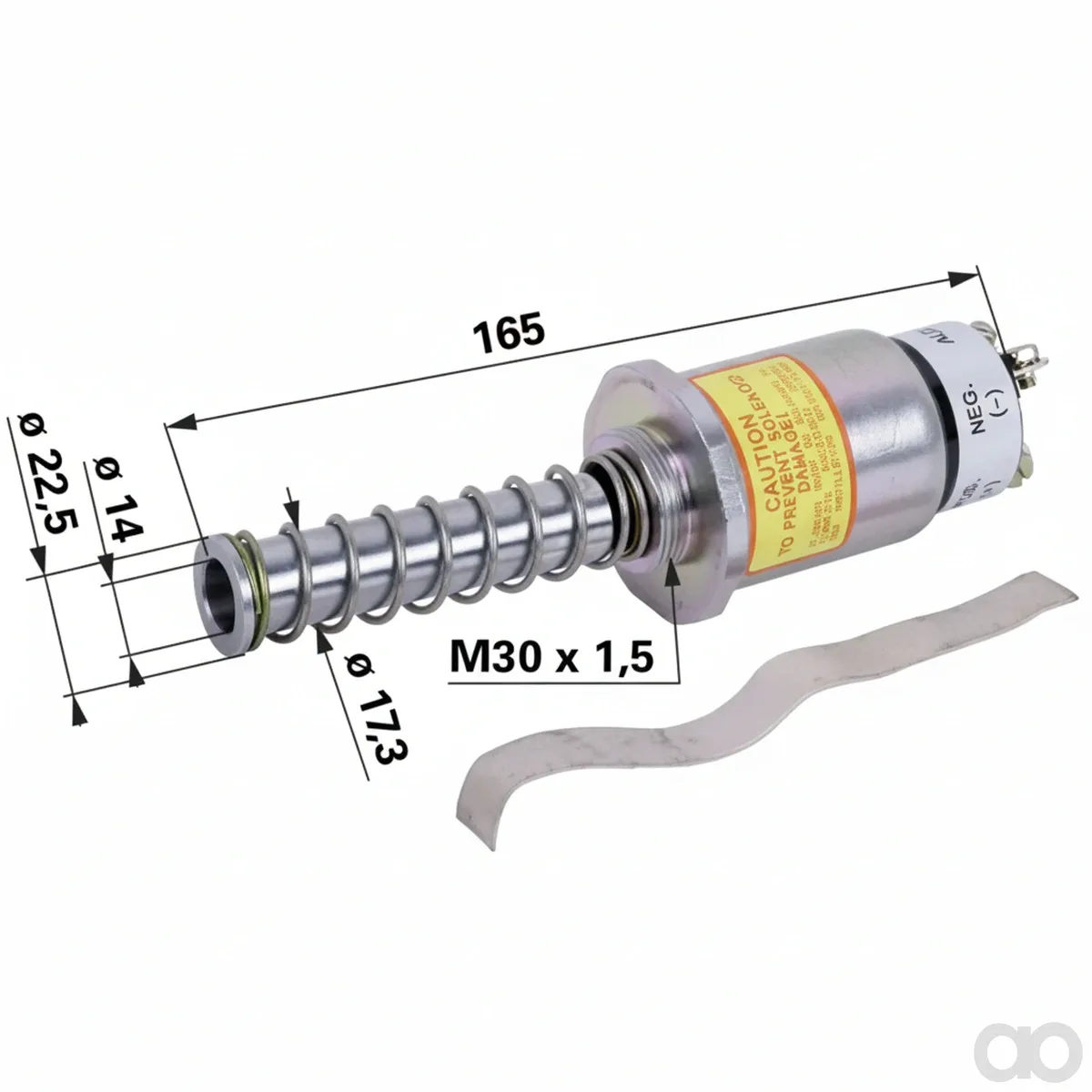 Prillinger - 00135104 - Stop Solenoid Switch Suitable