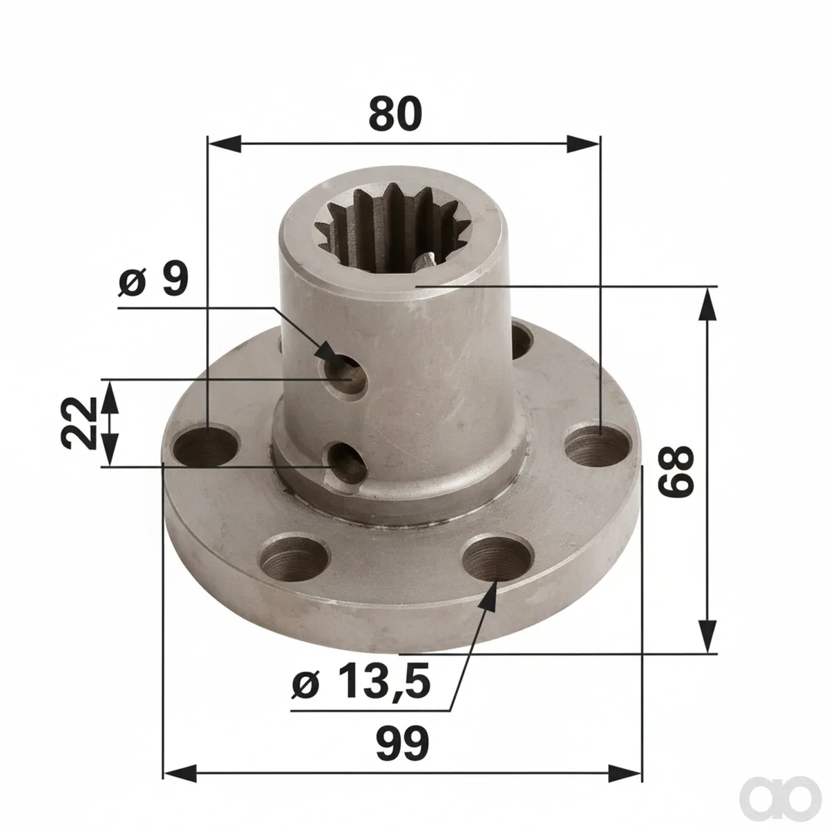 Prillinger - 00142099 - Sliding Sleeve All-Wheel Drive Shaft Front