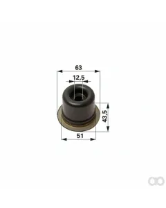 Prillinger - 00145008 - Seal Cap For Brake Automatic Instead