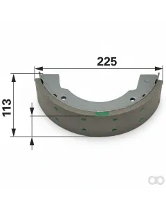 Prillinger - 00145108 - Brake Shoe Instead Of Steyr