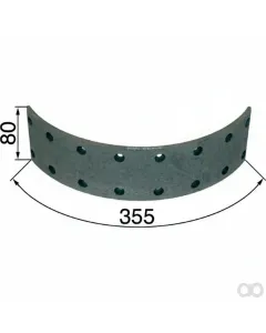 Prillinger - 00145115 - Front Brake Lining 355x80 mm