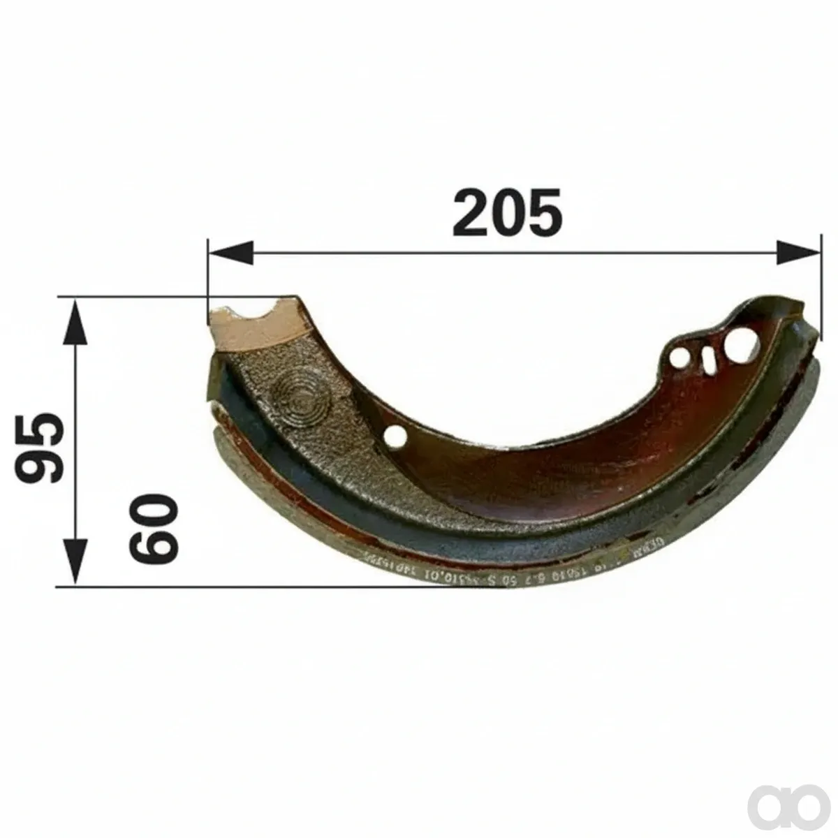 Prillinger - 00145191 - Brake Shoe For Hydraulic Brake